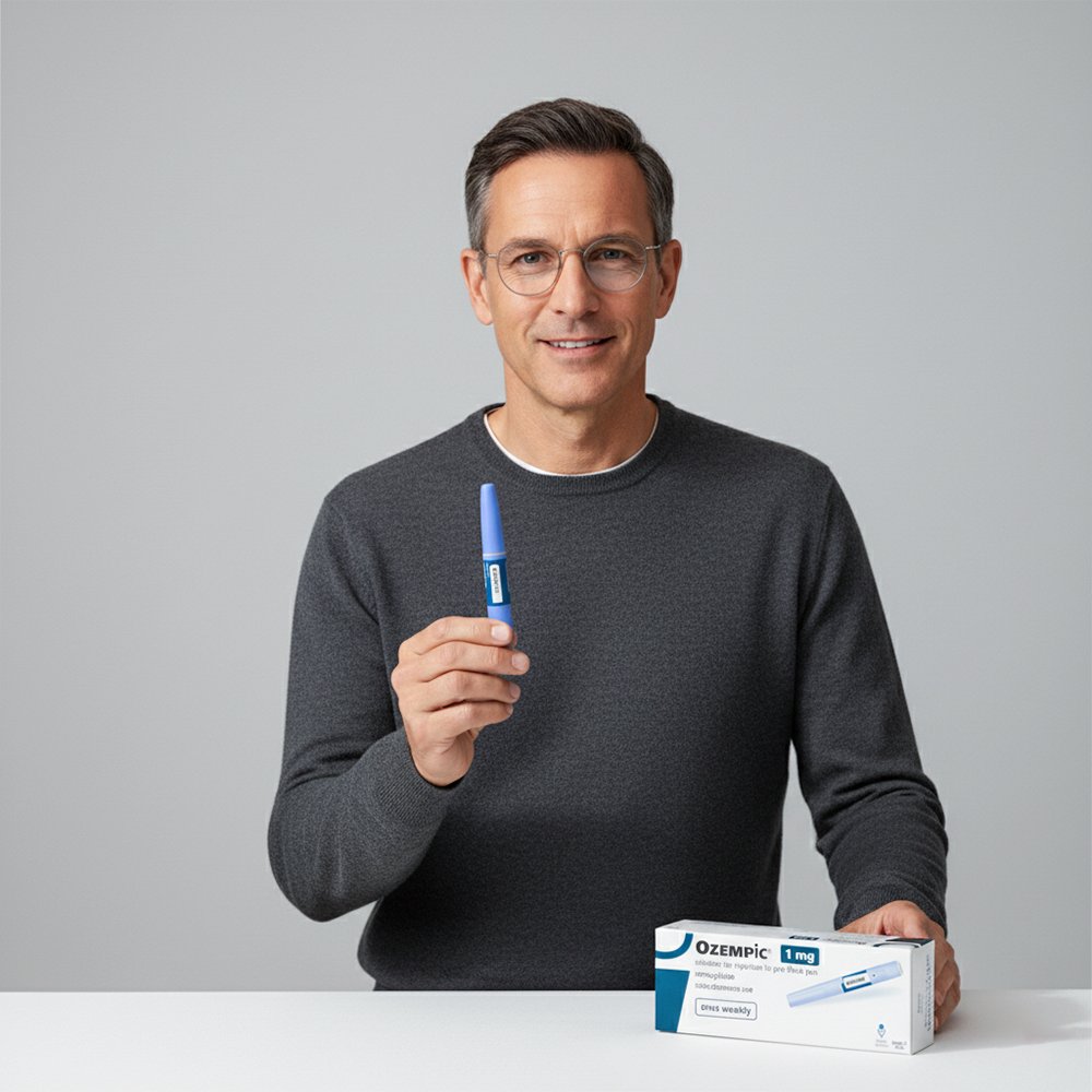 Doctor with Ozempic